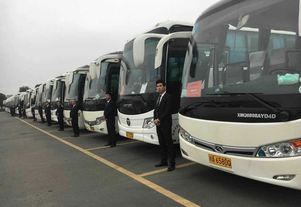 重庆租大巴车哪家好!重庆国信大巴车租赁业务优势在哪里?