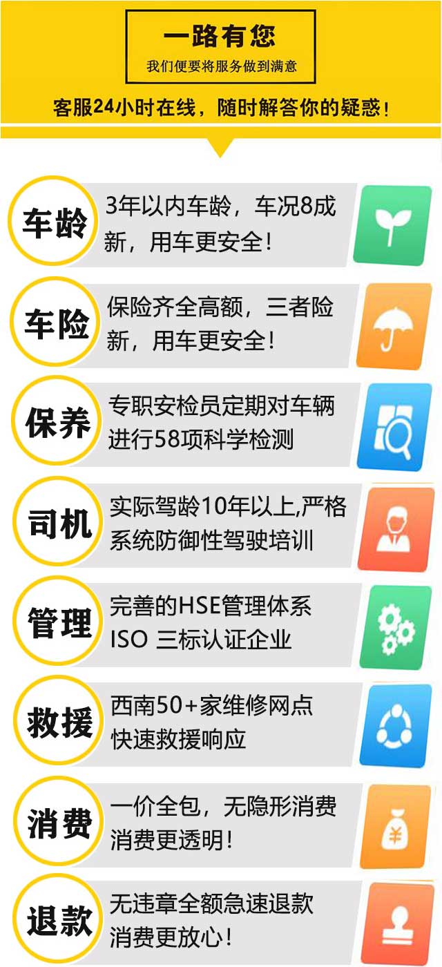 重庆国信租车优势